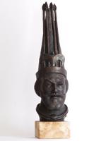 Attila kir&aacute;ly portr&eacute;szobra